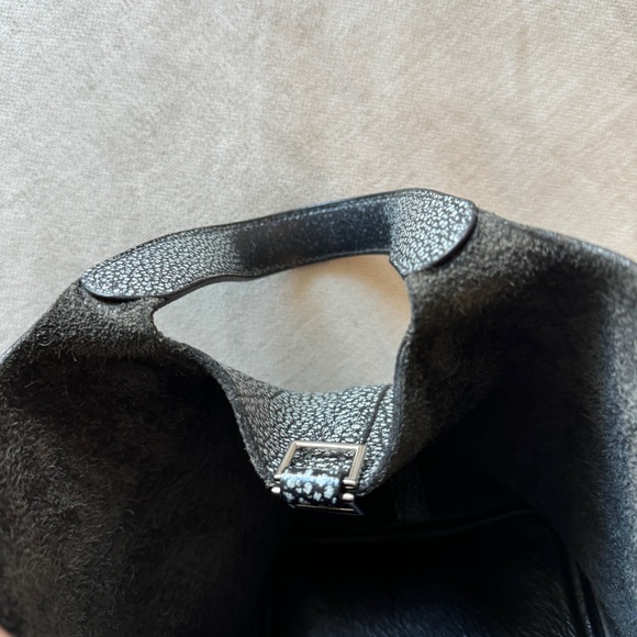 RARE🖤Hermes🖤Black Dalmatian Buffalo Leather Picotin 18 PM Bag - Picture 9 of 15